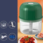 🧄 Wireless Electric Mini Food Chopper — One Press, Freshly Chopped in Seconds! ⚡ USB-C, Cordless, 3 Steel Blades — Save Time Every Meal! 🥗✨