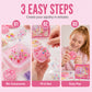 🔥🧁DIY Fried Ice Squishy Toy Kit with Cat Claw Design for Kids