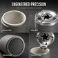 Contain Ash Instantly! No-Odor Rotating Ceramic Car Ashtray
