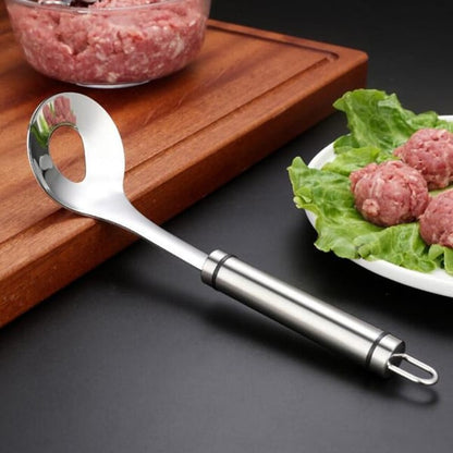 🥩⚡ No-Stick Meatball Spoon – Quick Scoop, Even Shapes – Clean Hands! 🔥