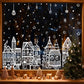 ⏳LAST DAY! Christmas Village Window Sticker Set — Black Friday can wait, your deal can't! 🎁Buy 1 Get 1 Free
