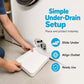 🚿🛡️ Front-Load Drain Pan – Fits Most Machines, Prevents Water Damage – Peace of Mind! 🔥