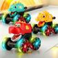 🦖💡 Dinosaur Toy Car – Press & Go, Flashing Lights – Perfect Gift for Kids! 🎁