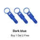 3pcs Nail Clippers with Magnifier & Splash-proof Box