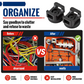 Pack of 10-Heavy-Duty Magnetic Cable Tie Mounts