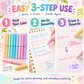9 Colors Erasable Gel Pen Set