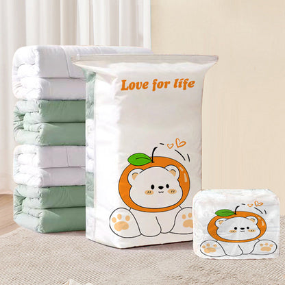 🧺 Press-to-Deflate Storage Bag | No Pump Needed