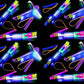 Red & Blue Dual-Flash Slingshot (Large)