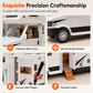 Interactive Toy RV Camping Car Playset with Sound and Light Features Doll and Camping Accessories for Kids