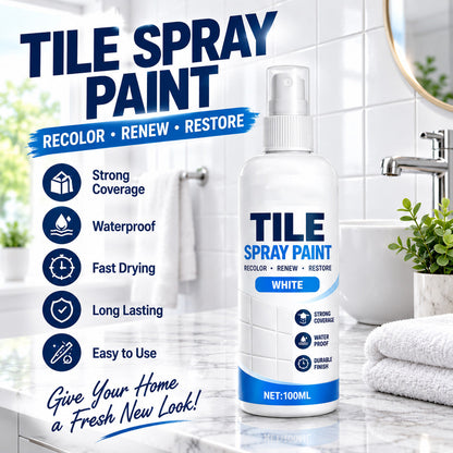🔥2026 HOT SALE🎨Tile Renewal Spray Paint – Recolor & Refresh - 50% OFF!!!
