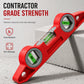 Magnetic Torpedo Level with Multi-Angle Bubble Vials