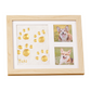 🐾 50% OFF! DIY keepsake set for pet paw prints – wooden frame, soft clay, and space for a photo – preserve a cherished memory forever 🖼️🐱