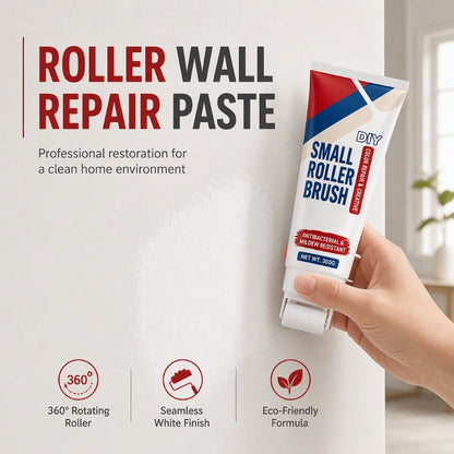 📢📢BUY 5 GET 5 FREE !! ⏰ Wall Repair Paste – With Integrated Roller Brush, Waterproof & Family-Safe – Easy DIY for Stains, Cracks & Marks 🏠