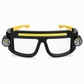 USB Rechargeable Double Sided Clip On Glasses Light for Outdoor Hiking and Reading