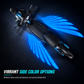 🏍️ LIMITED-TIME 50% OFF! ✨ Motorcycle LED Angel Wings Ground Projection Lights – Bright Projection, Safe Ride, Eye-Catching ✨