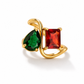 Women's Colorful 12 Birthstone Ring