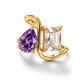 Women's Colorful 12 Birthstone Ring