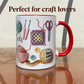 🏆Flash Sale⚡ 50K+ SOLD! Almost Gone💥🧶Yarn Love Knitting Mug for Crocheters 🎁