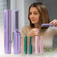 Portable Cordless Negative Ion Hair Straightener Styling Comb