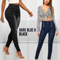 Double Breasted High Waist Skinny Jeans-12
