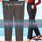 Women’s Stylish Fleece-lined Straight-leg Pants