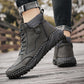 Men's Retro Microfiber Leather Non-Slip Casual Ankle Boots