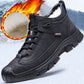 🔥Christmas Hot Sale🔥 Men's Faux Wool Lining Leather Sneaker